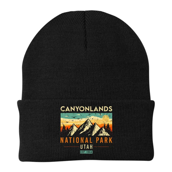 Canyonlands Est. 1964 Vintage Retro Utah National Park Knit Cap Winter Beanie