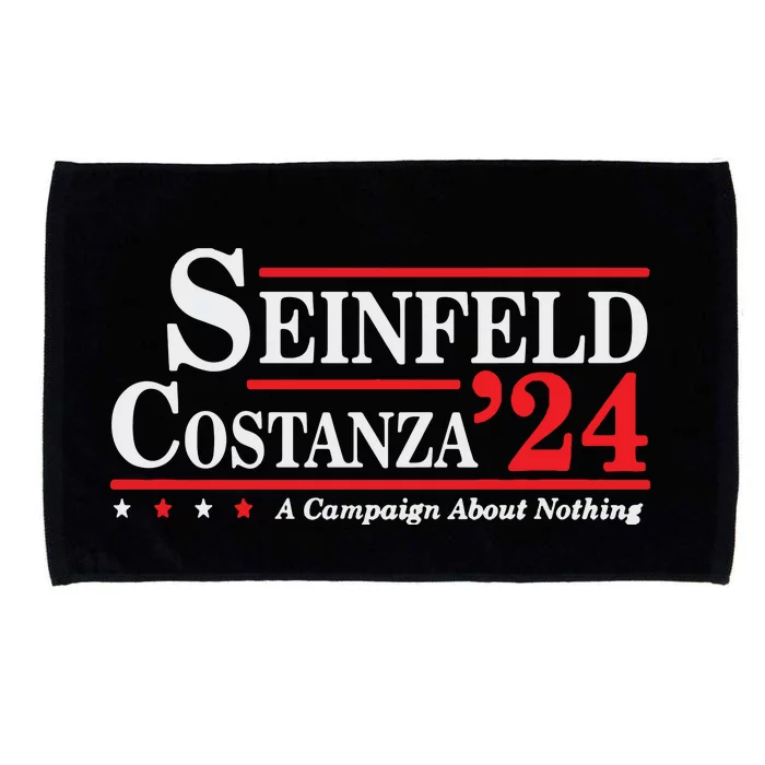 Costanza Election 2024 A Campaign About Nothing Microfiber Hand Towel