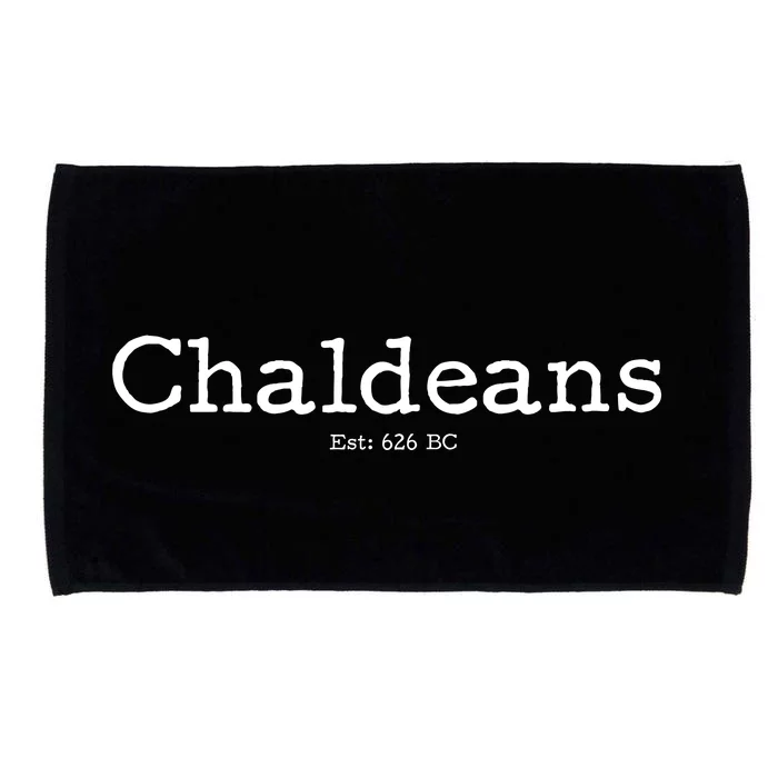 Chaldeans Established 626 BC Microfiber Hand Towel