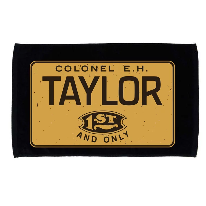 Colonel EH Bourbon Whiskey Badge Premium Microfiber Hand Towel