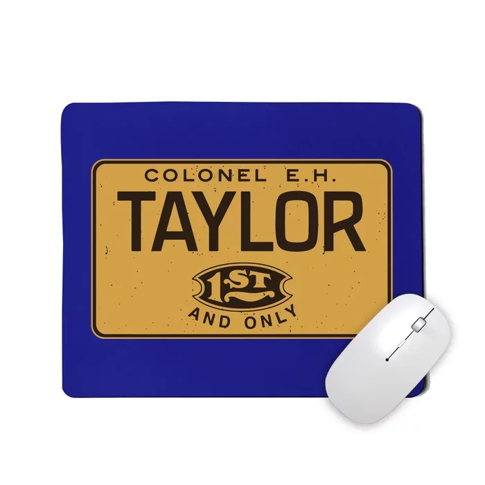 Colonel EH Bourbon Whiskey Badge Premium Mousepad