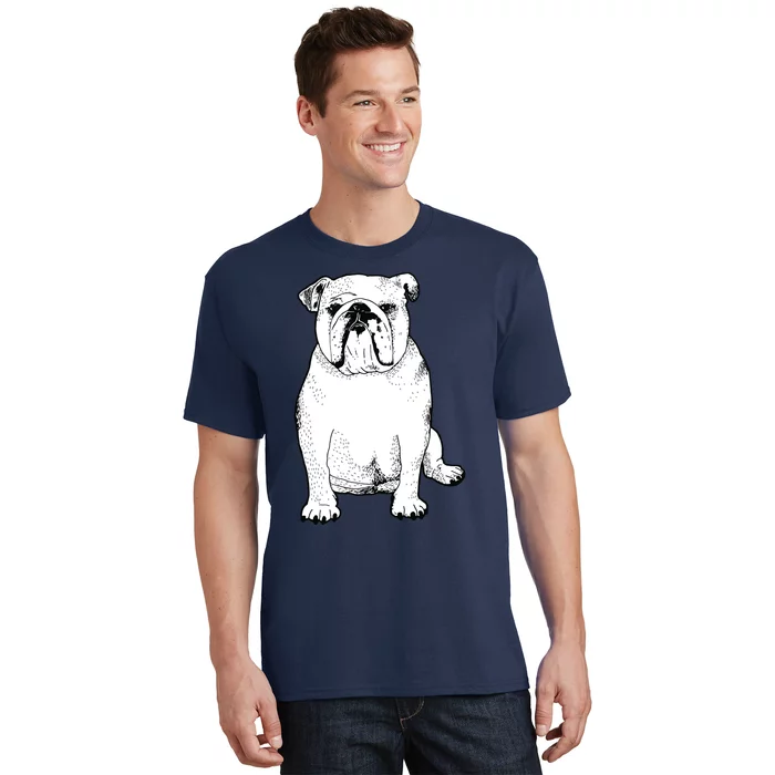 Cute English Bulldog Gifts For Dog Lover And Owner T-Shirt