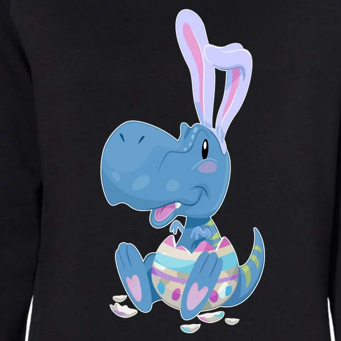 Cute Easter Baby Dinosaur Easter Egg Womens California Wash Sweatshirt