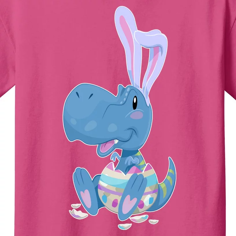 Cute Easter Baby Dinosaur Easter Egg Kids T-Shirt