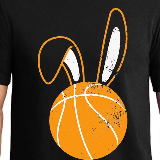 Cute Easter Bunny Ears Basketball Pajama Set