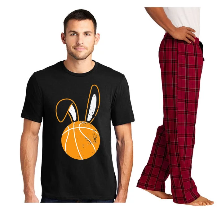 Cute Easter Bunny Ears Basketball Pajama Set