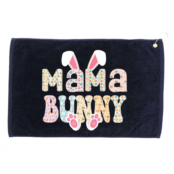 Cute Easter Bunny Mom Bunny MaMa Spring Hunt Eggs Easter Grommeted Golf Towel