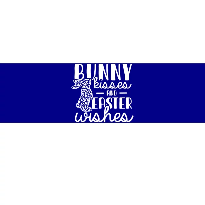 Cute Easter Bunny Bunny And Easter Wishes Spring Family Meaningful Gift Bumper Sticker