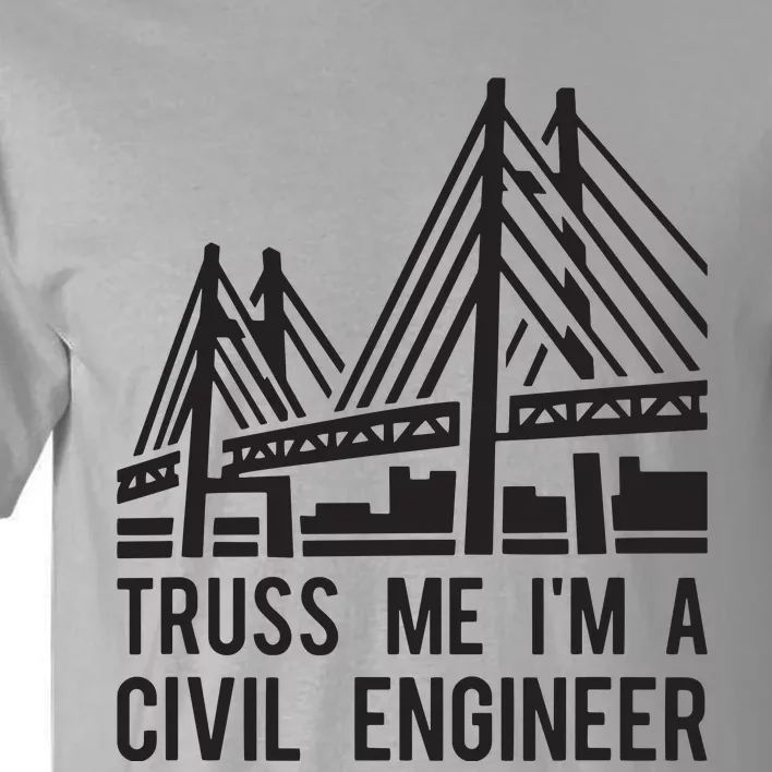 Civil Engineer Bridge Design Engineering Tee Tall T-Shirt