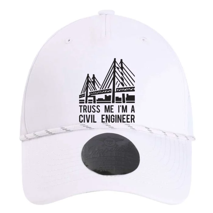 Civil Engineer Bridge Design Engineering Tee Performance The Dyno Cap