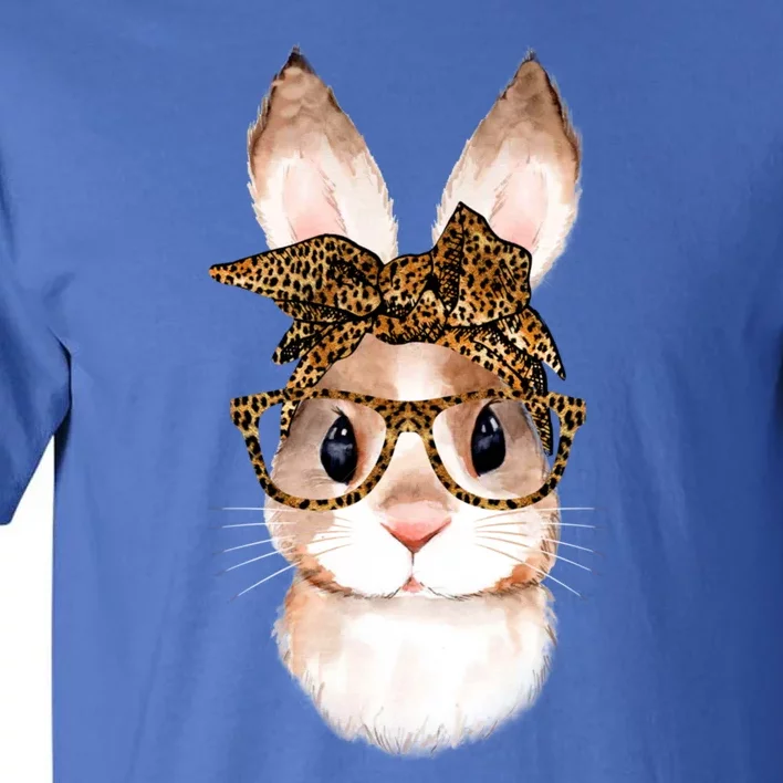 Cute Easter Bunny Mom Easter Leopard Year Of The Rabbit Gift Tall T-Shirt