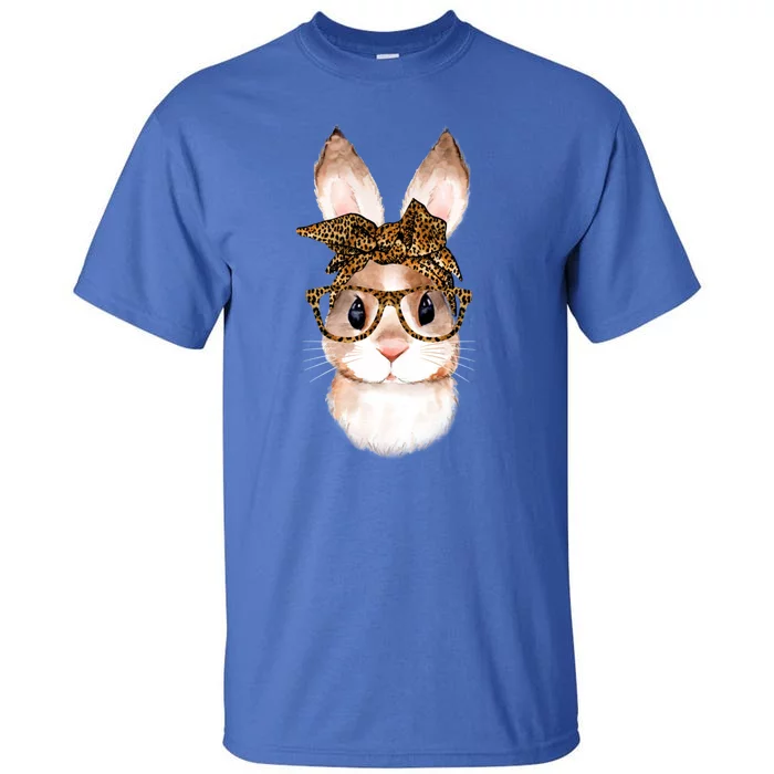 Cute Easter Bunny Mom Easter Leopard Year Of The Rabbit Gift Tall T-Shirt