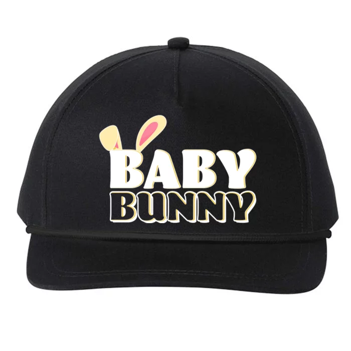 Cute Easter Baby Bunny Matching Family Shirts Snapback Five-Panel Rope Hat