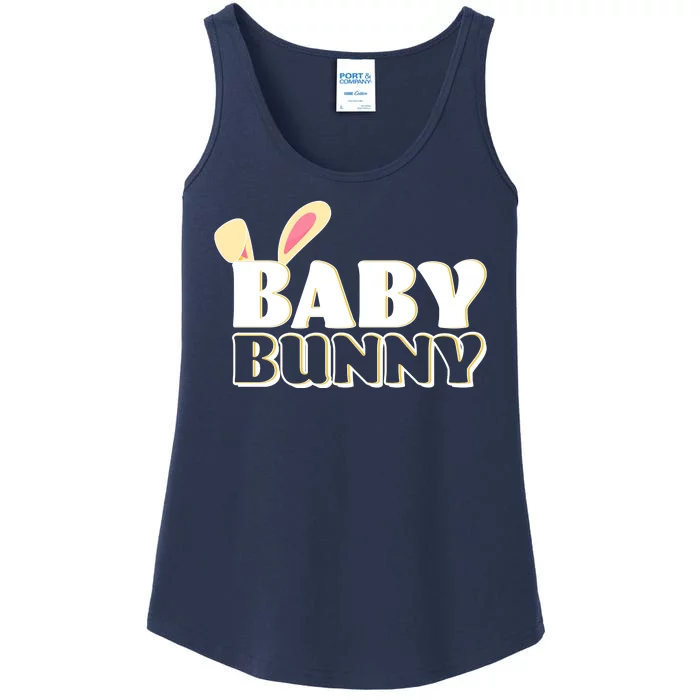 Cute Easter Baby Bunny Matching Family Shirts Ladies Essential Tank