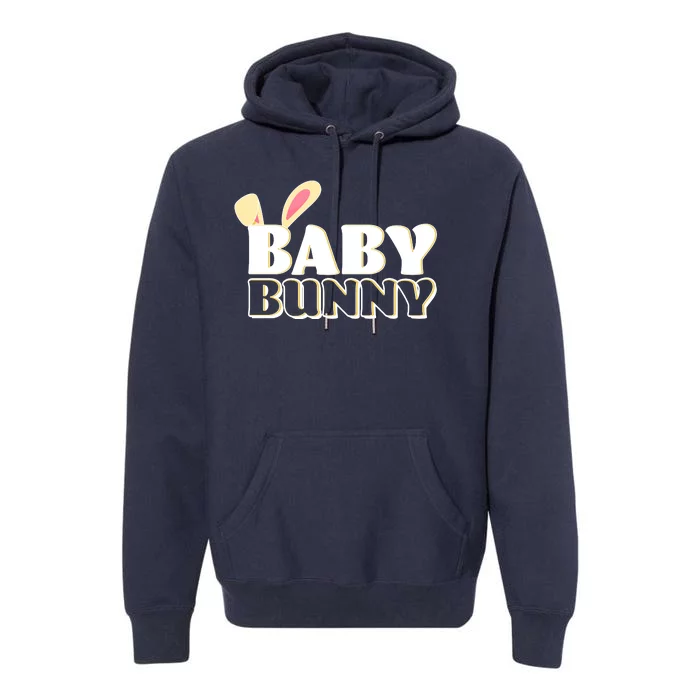 Cute Easter Baby Bunny Matching Family Shirts Premium Hoodie