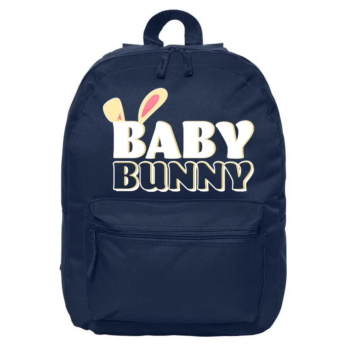 Cute Easter Baby Bunny Matching Family Shirts 16 in Basic Backpack