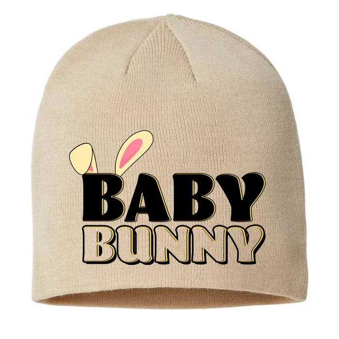 Cute Easter Baby Bunny Matching Family Shirts 8 1/2in Sustainable Knit Beanie