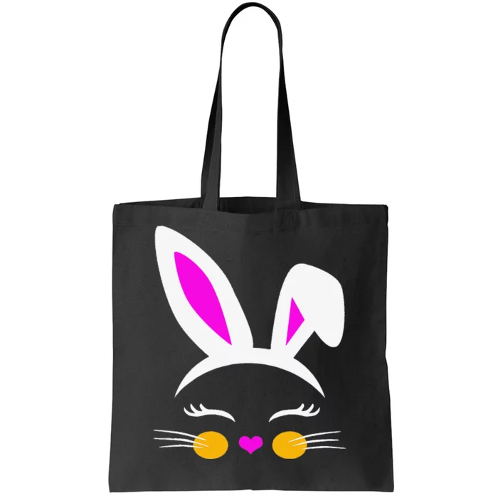 Cute Easter Bunny Forn Tween Women Tote Bag