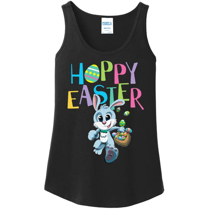 Cute Easter Bunny Love Ladies Essential Tank