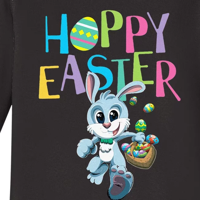 Cute Easter Bunny Love Baby Long Sleeve Bodysuit