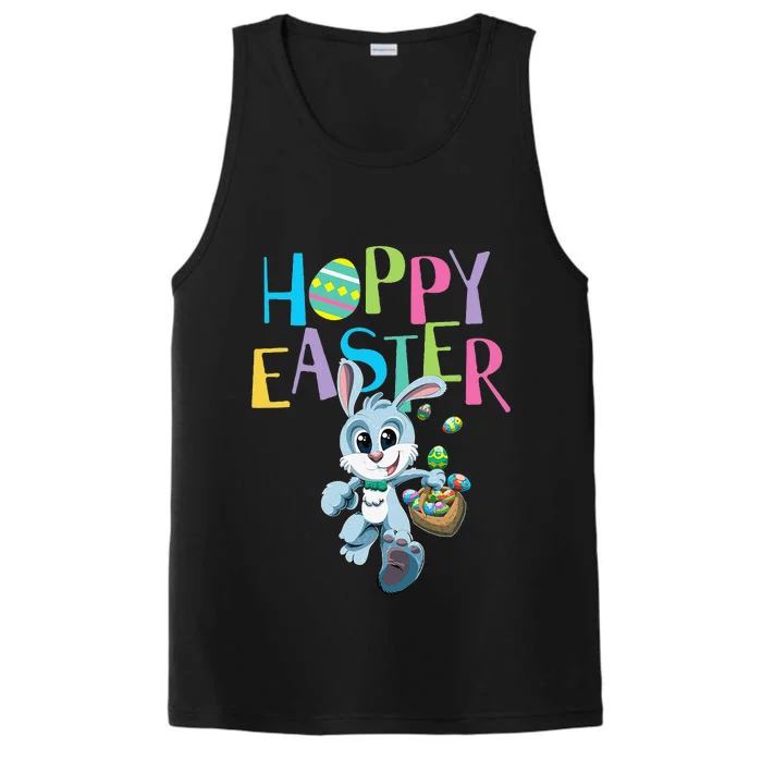 Cute Easter Bunny Love Performance Tank