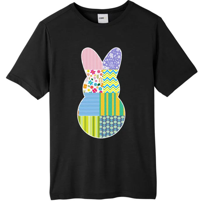 Cute Easter Bunny Quilt Quilting Gift For Quilter Mom ChromaSoft Performance T-Shirt