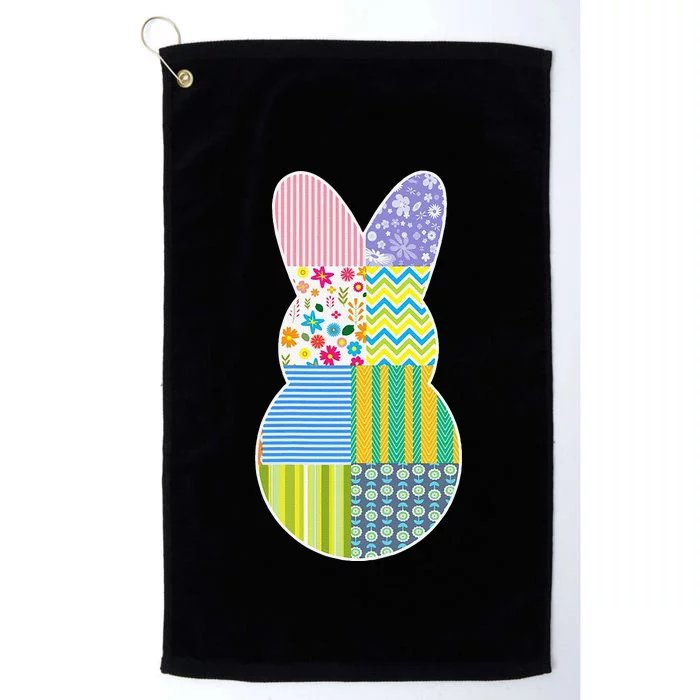 Cute Easter Bunny Quilt Quilting Gift For Quilter Mom Platinum Collection Golf Towel