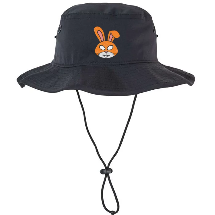 Cute Easter Bunny Scary Weird Funny & Creepy Face Legacy Cool Fit Booney Bucket Hat