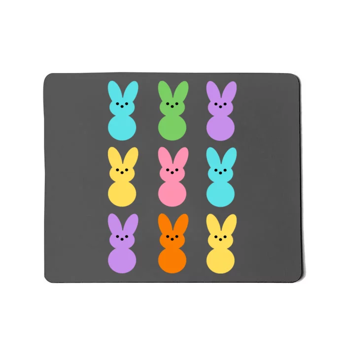 Colorful Easter Bunny Holiday Mousepad