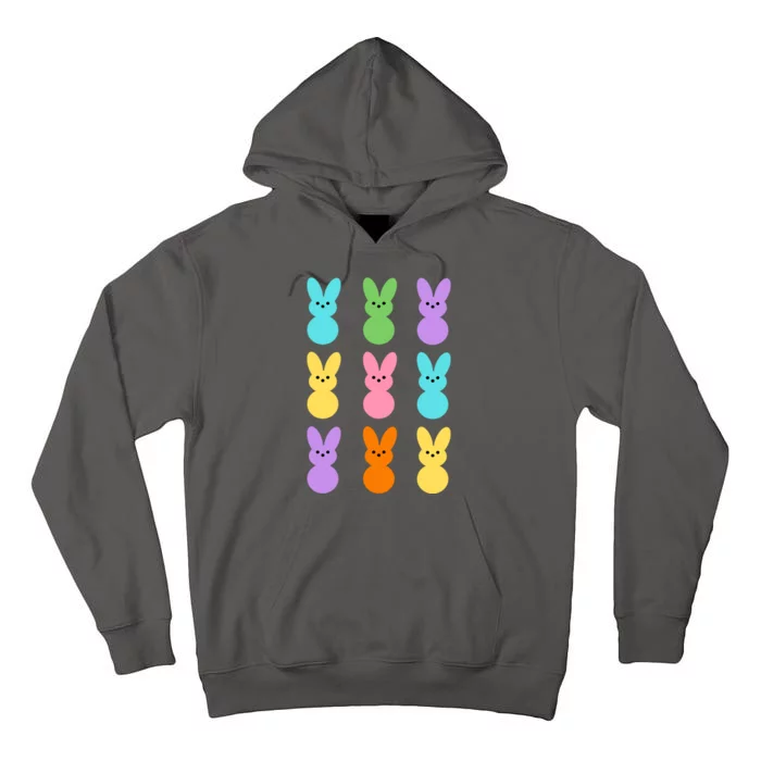 Colorful Easter Bunny Holiday Tall Hoodie