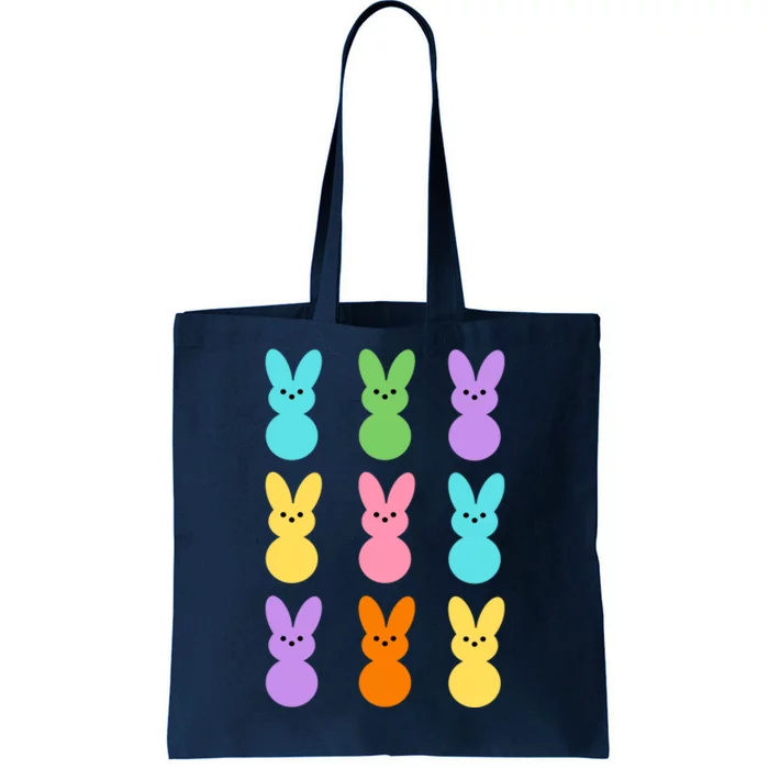 Colorful Easter Bunny Holiday Tote Bag