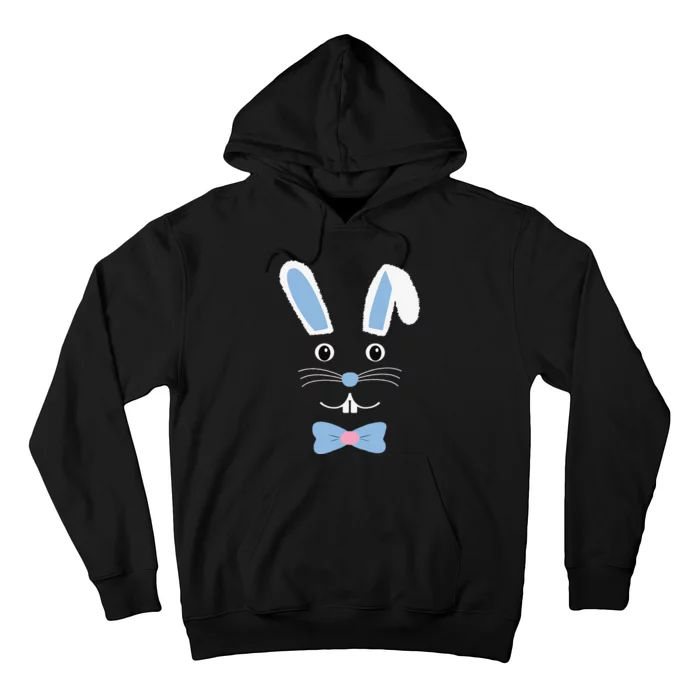 Cute Easter Bunny With Bowtie Hoodie