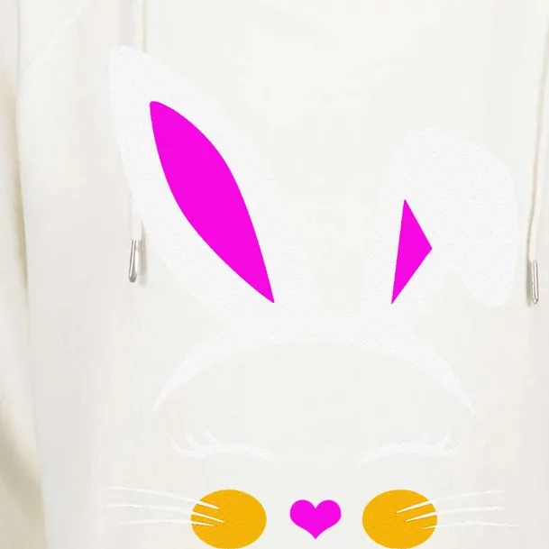 Cute Easter Bunny For N Tween Women Womens Funnel Neck Pullover Hood