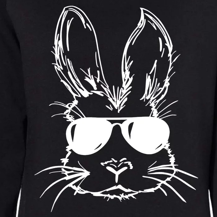 Cool Easter Bunny Sunglass Womens California Wash Sweatshirt