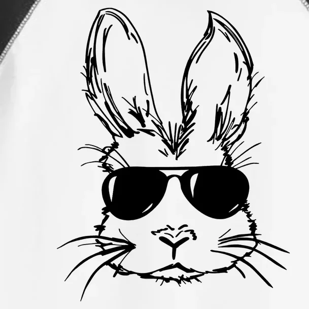 Cool Easter Bunny Sunglass Toddler Fine Jersey T-Shirt