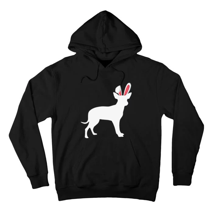 Chihuahua Easter Bunny For Dog Lovers Tall Hoodie