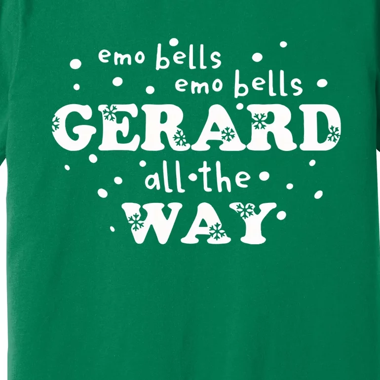 Christmas Emo Bells Emo Bells Gerard All The Way Premium T-Shirt