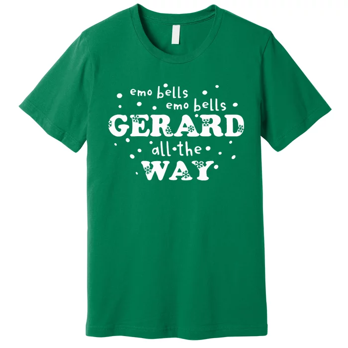 Christmas Emo Bells Emo Bells Gerard All The Way Premium T-Shirt