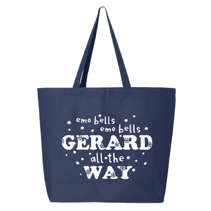 Christmas Emo Bells Emo Bells Gerard All The Way 25L Jumbo Tote