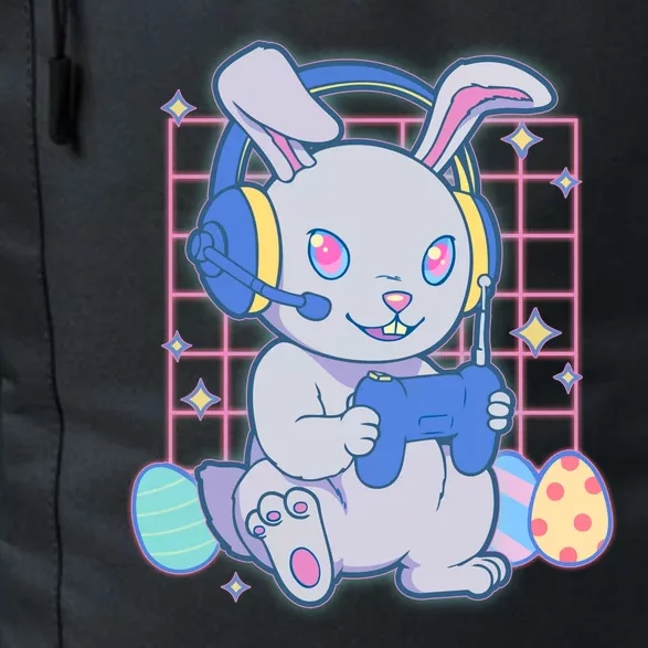 Cute Easter Bunny Rabbit Gamer Daily Commute Backpack