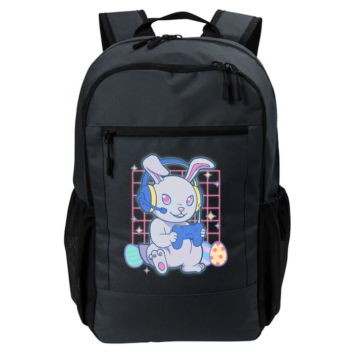 Cute Easter Bunny Rabbit Gamer Daily Commute Backpack