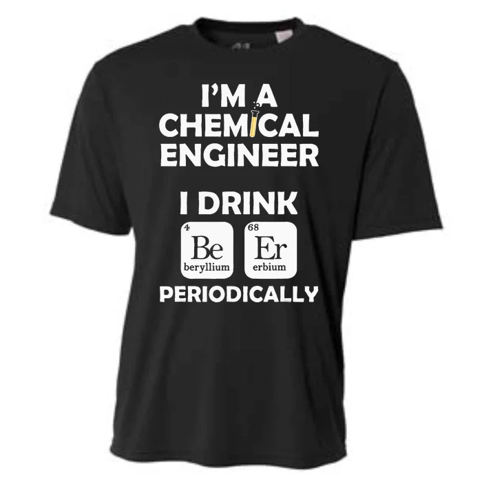 Chemical Engineer Beer Periodically Engineering Gifts Cooling Performance Crew T-Shirt