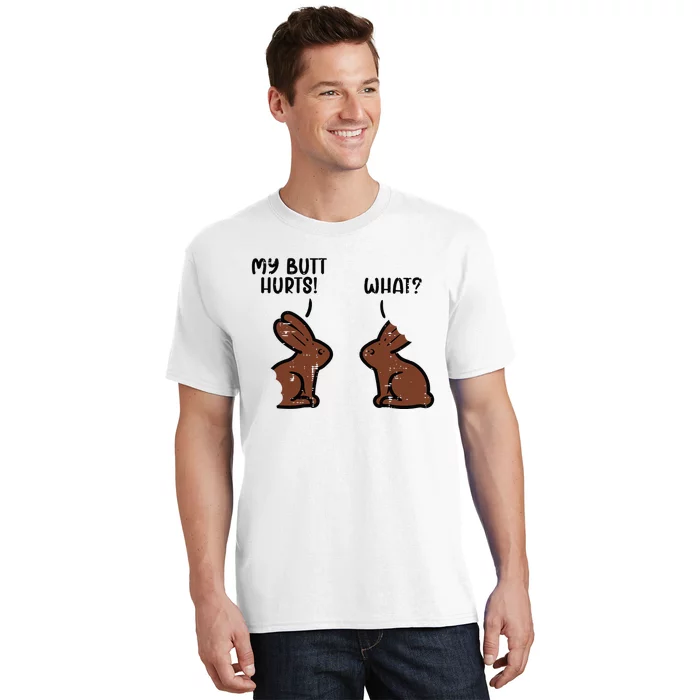 Chocolate Easter Bunnies Funny Rabbit Bunny T-Shirt