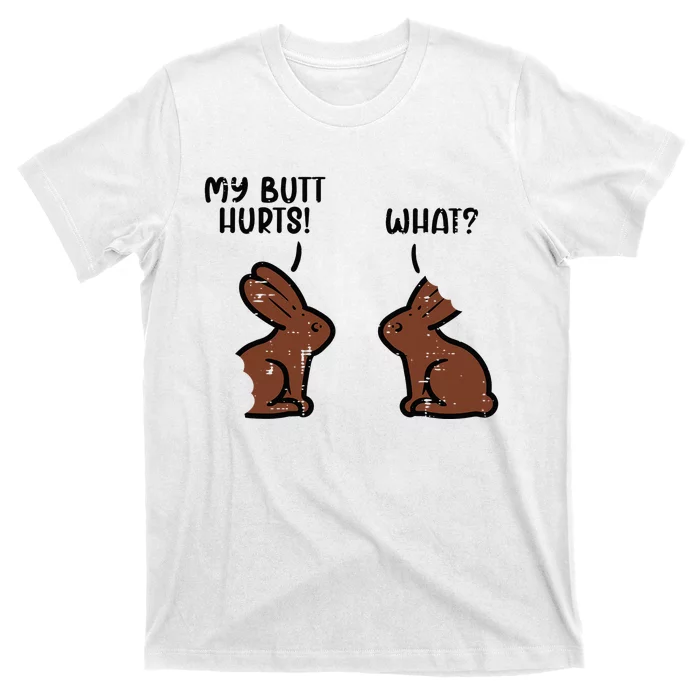 Chocolate Easter Bunnies Funny Rabbit Bunny T-Shirt