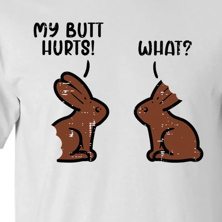 Chocolate Easter Bunnies Funny Rabbit Bunny Tall T-Shirt