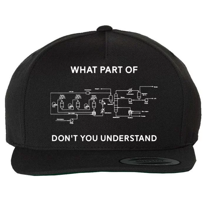 Chemical Engineer Chemical Engineering Wool Snapback Cap