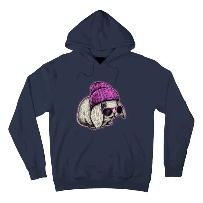 Cute Easter Cool Pink Bunny Rabbit Tall Hoodie