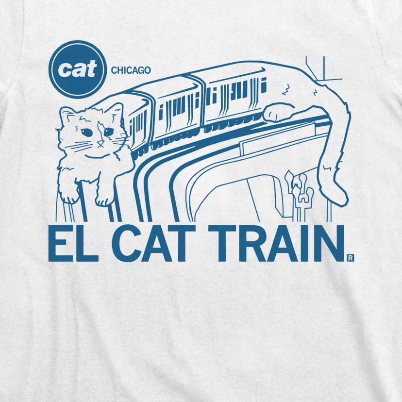 Chicago El Cat Train T-Shirt