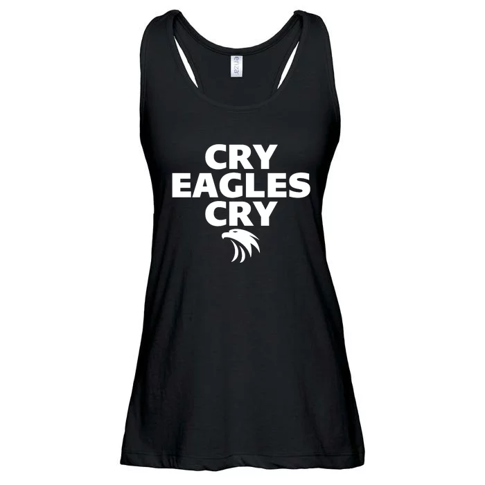 Cry Eagles Cry Funny Anti Eagles Ladies Essential Flowy Tank