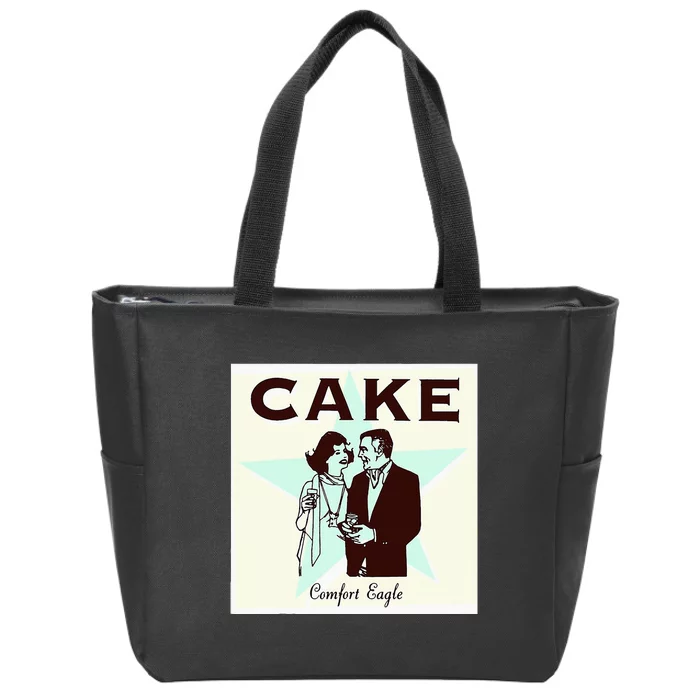 Comfort Eaglee Cake Zip Tote Bag